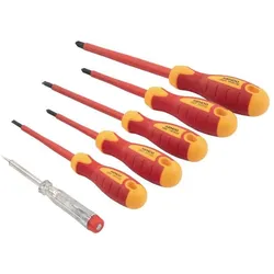 Kendo, Schraubenzieher, VDE Schraubenzieher-Set (Kreuzschlitz, Schlitz)