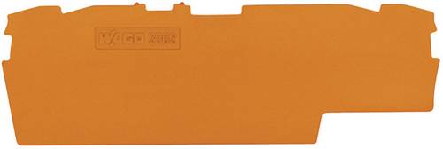 WAGO 2002-1892 Abschluss- und Trennplatte Orange