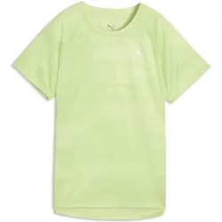 Puma, Damen, Sportshirt, W Run Velocity AOP Tee (S), Grün, S