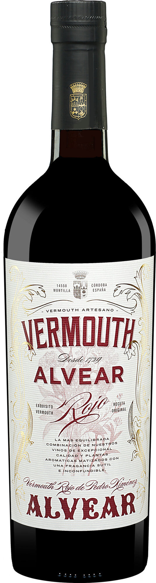 Alvear Vermouth Rojo 15% Vol. Süß aus Spanien