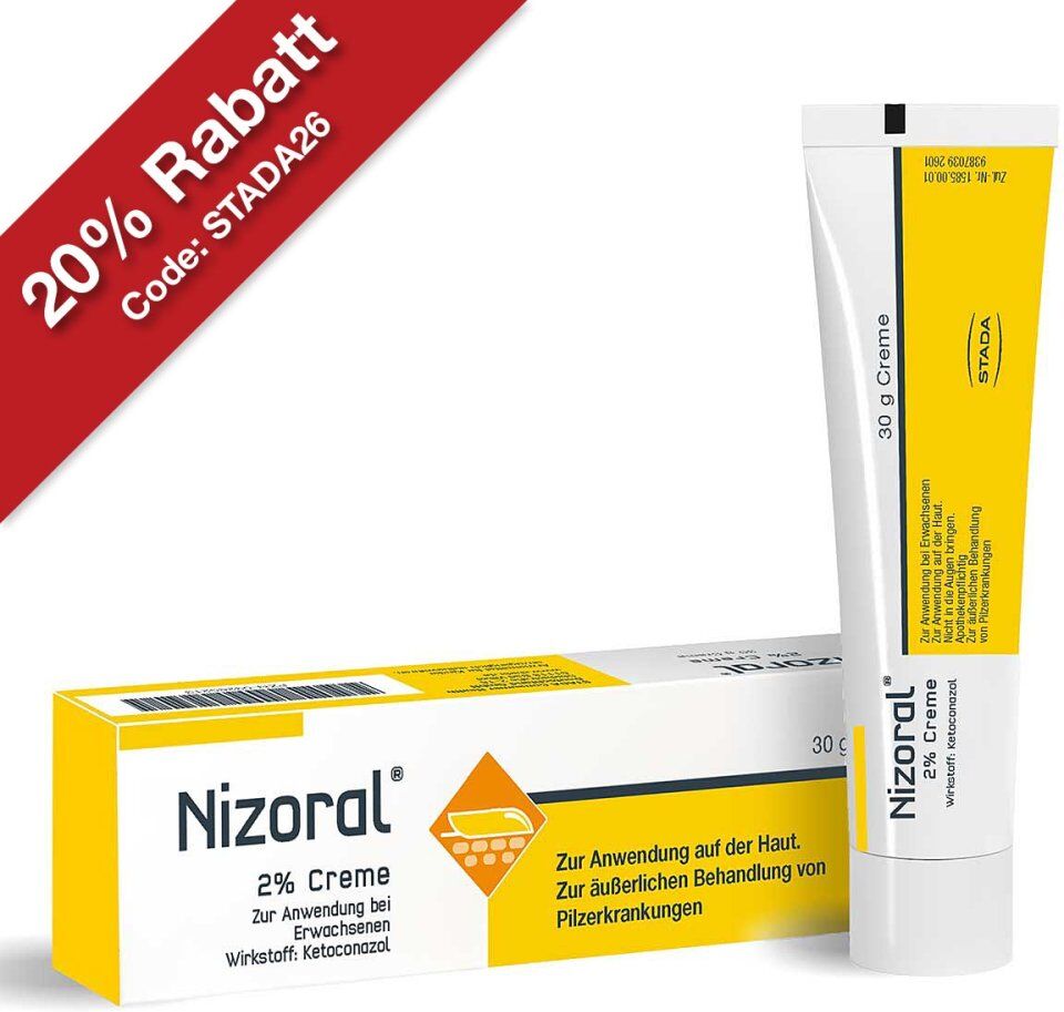 Nizoral 2% Hautpilz Creme