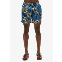Superdry für Herren. M3010242A Hawaii Badeanzug blau (M), Strandbekleidung, Recyceltes Polyester, Nachhaltig