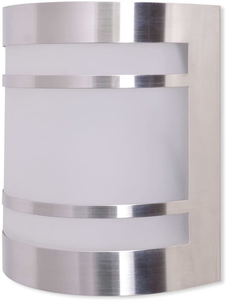 vidaXL Applique murale d'extérieur Acier inoxydable
