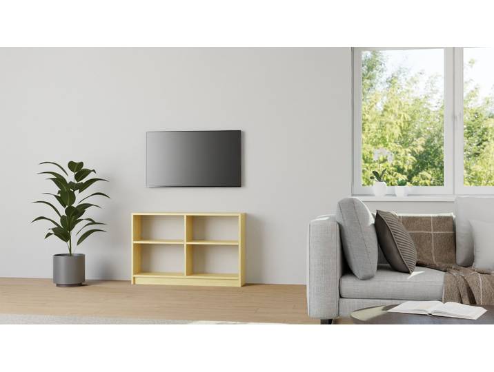 Kleines Regal aus Massivholz Kiefer Natur geölt