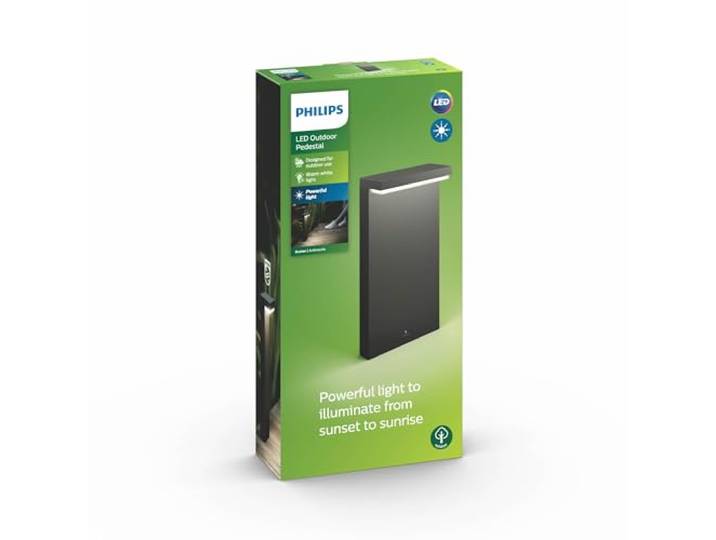 Bustan pedestal anthracite 2x4.5W SELV