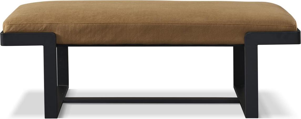 Designer Sitz Polster Bank Polster Sitz Hocker Bank Leder Holz Stil Edelstahl