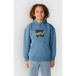 Rip Curl Rip Script Icon Kids Hoodie bluefin Gr. T16