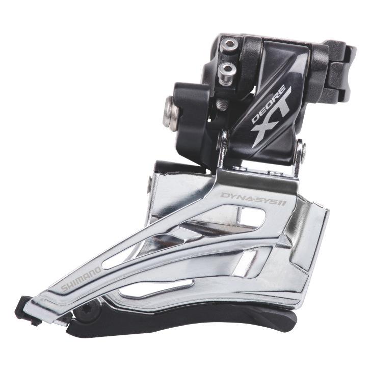 Shimano Deore XT FD-M8025 Umwerfer 2x11-fach Schelle Top Pull (IFDM8025HTX6)