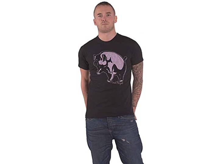 T-Shirt # Xl Black Unisex # Pig
