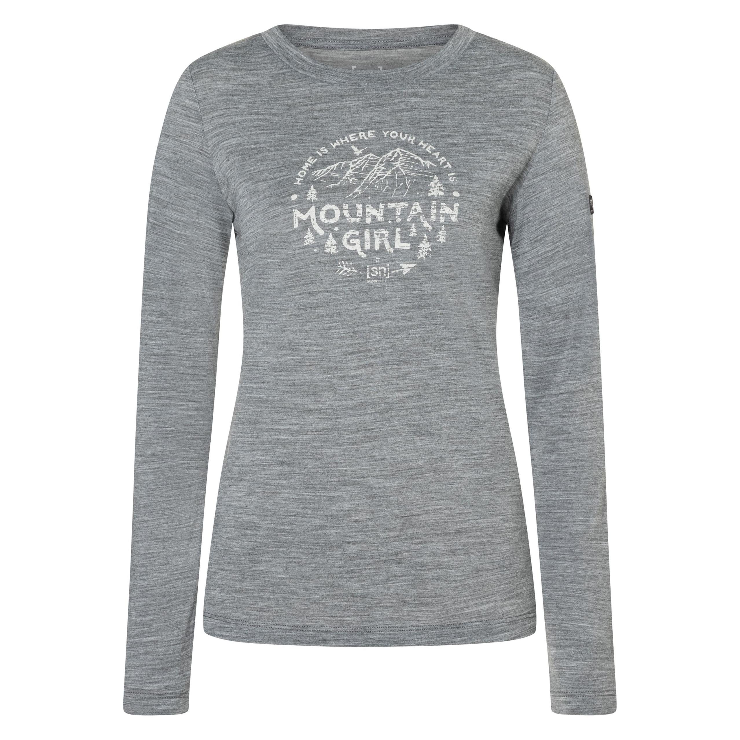 Super Natural Women's Mountain Girl L/S (S) (690501)
