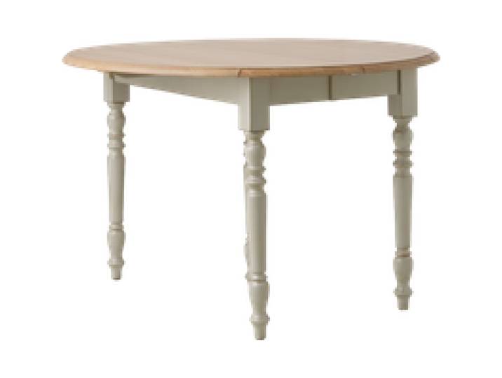 Table à manger à volets extensible bois massif 4 à 8 personnes Embellie