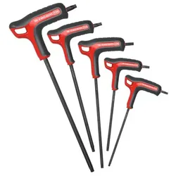 Stiftschlüssel T-Griff Torx, Set 5-teilig 89TXA.PB