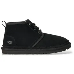 UGG für Herren. 3236 Neumel Lederstiefeletten schwarz (44), Wohnung, Schnürsenkel, Lässig