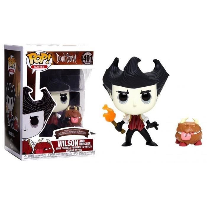 Funko Pop! Don't Starve Wilson en Chester 401 Vinyl figuur