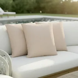 Outdoorkissen Divina Beige ca. 45x45 cm