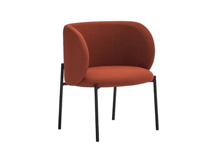 Design Sessel „Mogi“ mit Armlehnen Brick Teulat