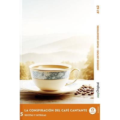 La Conspiración del Café Cantante - Spanische Krimi-Lektüre A1-A2 (+ Audio-Online), Set von Elena Vallejo, EasyOriginal Verlag, 978-3-99168-447-3