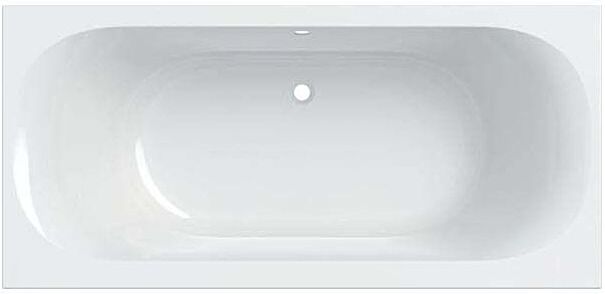 Geberit Soana Badewanne 554008011 weiß, 190x90cm, Ab- und Überlauf mittig