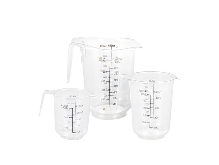 Messbecher Set 3-teilig