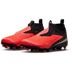 NIKE Jr. Phantom 6 Academy FG/MG Fußballschuhe Kinder 600 - bright crimson/black-bright crimson 35