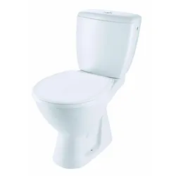 Neuesbad Basic plus Stand-WC-Kombination Komplettset, Abgang waagerecht FSS1110