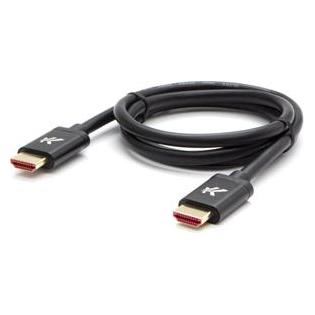 Vaizdo kabelis HDMI M - HDMI M, HDMI 2.1 - itin didelės spartos, 2 m, paauksuotos jungtys, aliuminio (2 m) (32891583)