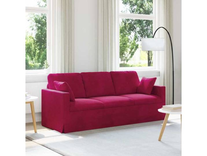 NEW 2026  Canapé moderne - Design ergonomique - pour salon - Bordeaux 198x78x80 cm L1825