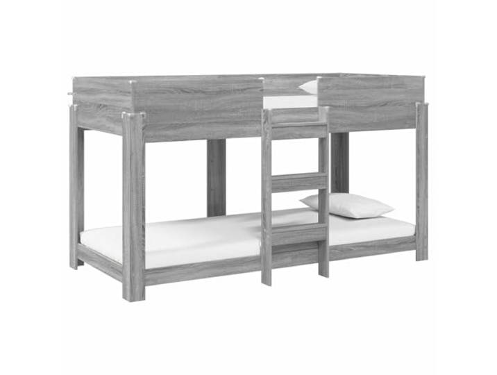 vidaXL Etagenbett für Kinder Sonoma-Grau 90 x 190 cm Holzwerkstoff