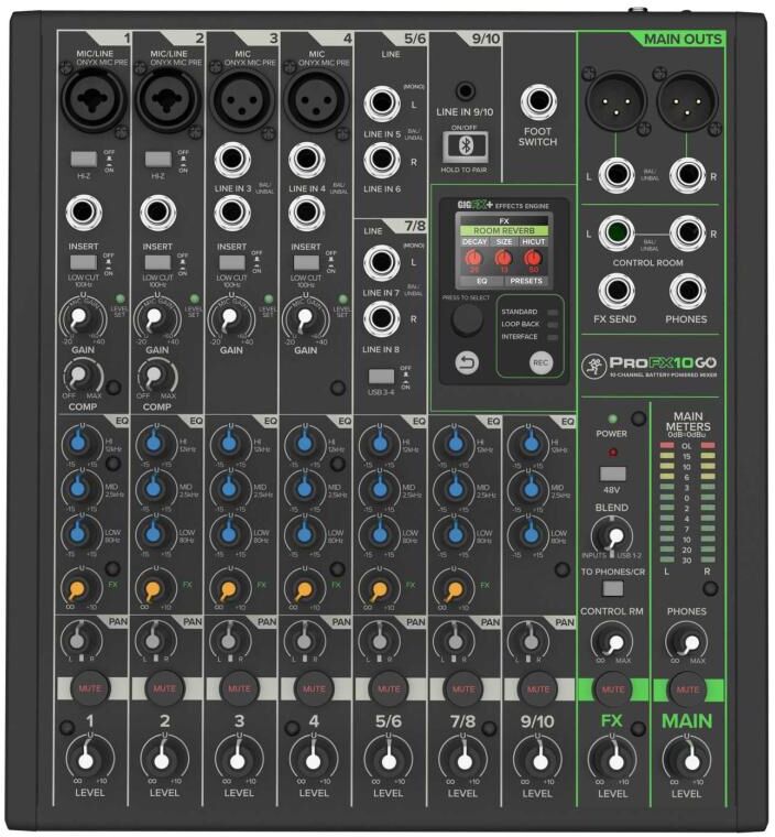 Mackie  ProFX10 GO