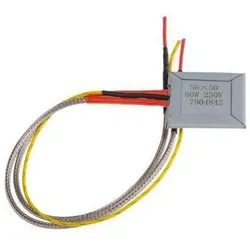 RS PRO, Zubehör Sanitärinstallation, Flat Plate Mica Heater 80W 50x50mm
