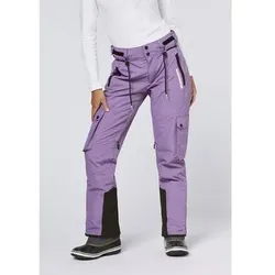 CHIEMSEE Skihose mit mehreren Taschen, Größe 34 in Lila 183513