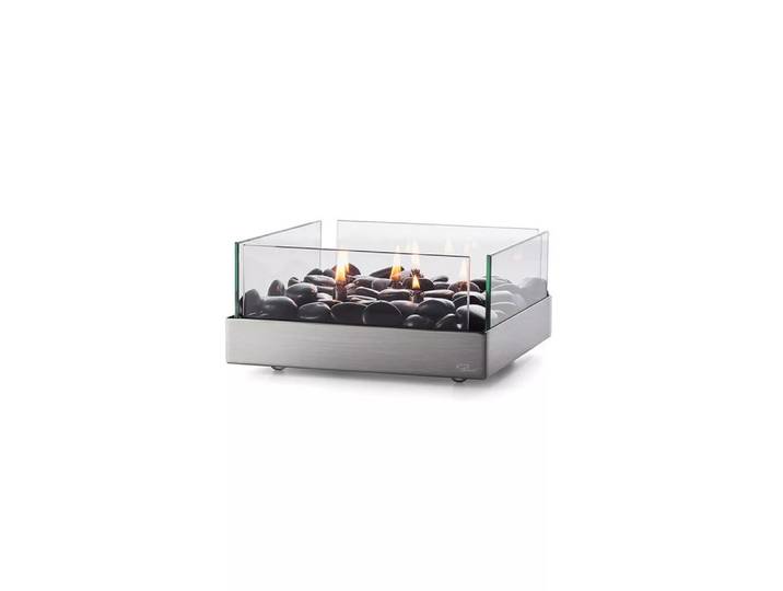 Philippi - FIREPLACE Tischkamin 23x23x10 cm, One Size, Mediumgrau