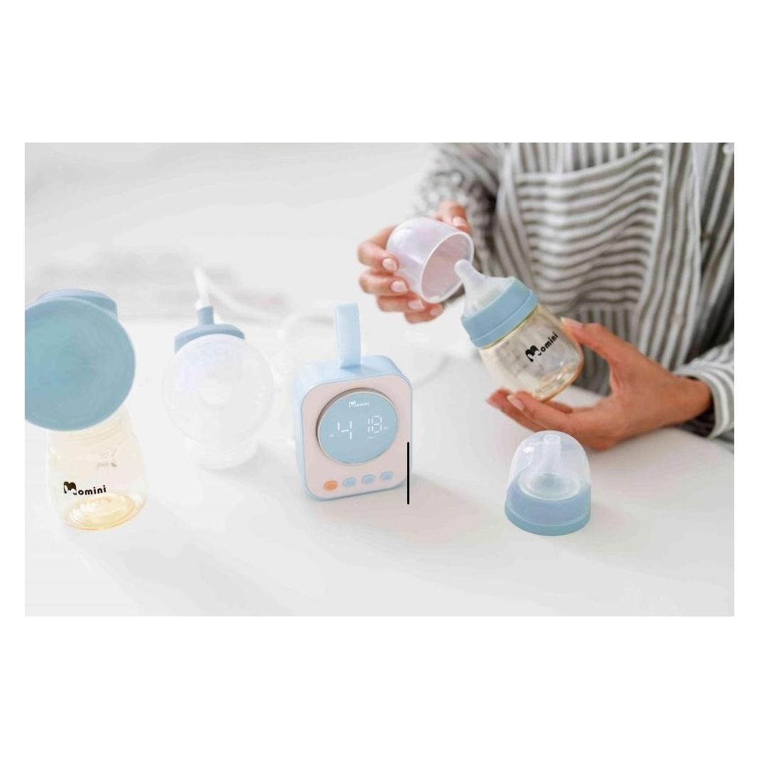 Momini TwinPump Doppel-Elektro-Milchpumpe (TWINPUMP)
