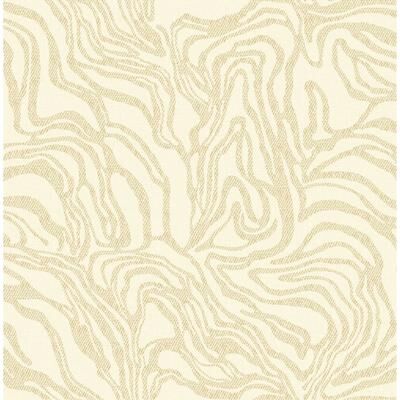 A-Street Prints Massar Gold Modern Marbled Wallpaper