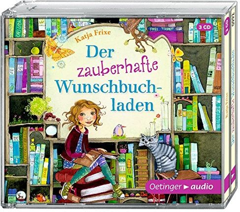 Katja Frixe - Der zauberhafte Wunschbuchladen (3 CD): Band 1, ungekürzte Lesung, ca. 175 min. - Preis vom 11.10.2026 15:43:13 h