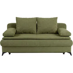 Schlafsofa Ken Olivgrün
