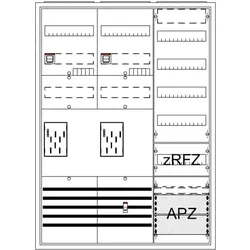 Striebel & John, Verteilerschrank Zubehör, Komplettschrank