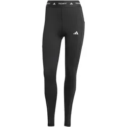 ADIDAS Damen Tight TECHFIT Stash Pocket Full-Length, Größe XXS in Schwarz Schwarz