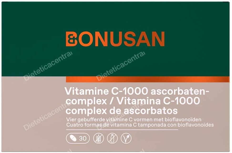 Bonusan vitamina c 1000 complejo de ascorbatos 30comp.
