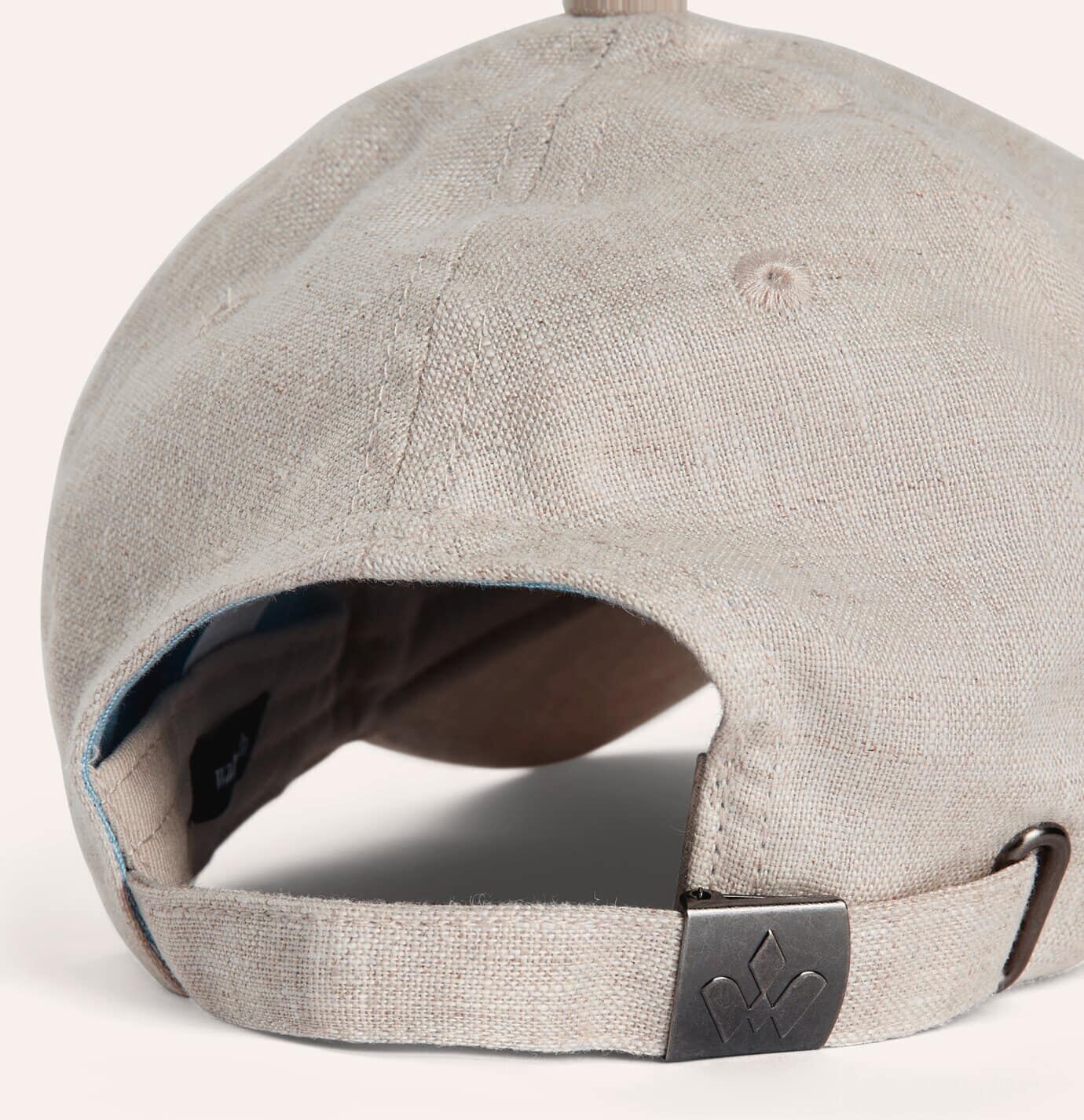 Walbusch Leinen Baseballkappe UV-Schutz, , Farbe Beige, 56/57, reines, luftiges Leinen UV-Schutz 30+ Herren