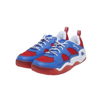 Trainingsschuh EWING "Ewing EWING RLW Big Pun 100% Percent", Damen, Gr. 10, blau (dazzeling blau, fiery rot, weiß), Leder, Schuhe