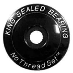 CHRIS KING Aheadkappe 1 1/8" schwarz