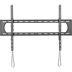 Techly Wandhalterung für LED/LCD 60-120" Neigung (Wand, 120 kg, 60" - 120"), TV Wandhalterung, Schwarz