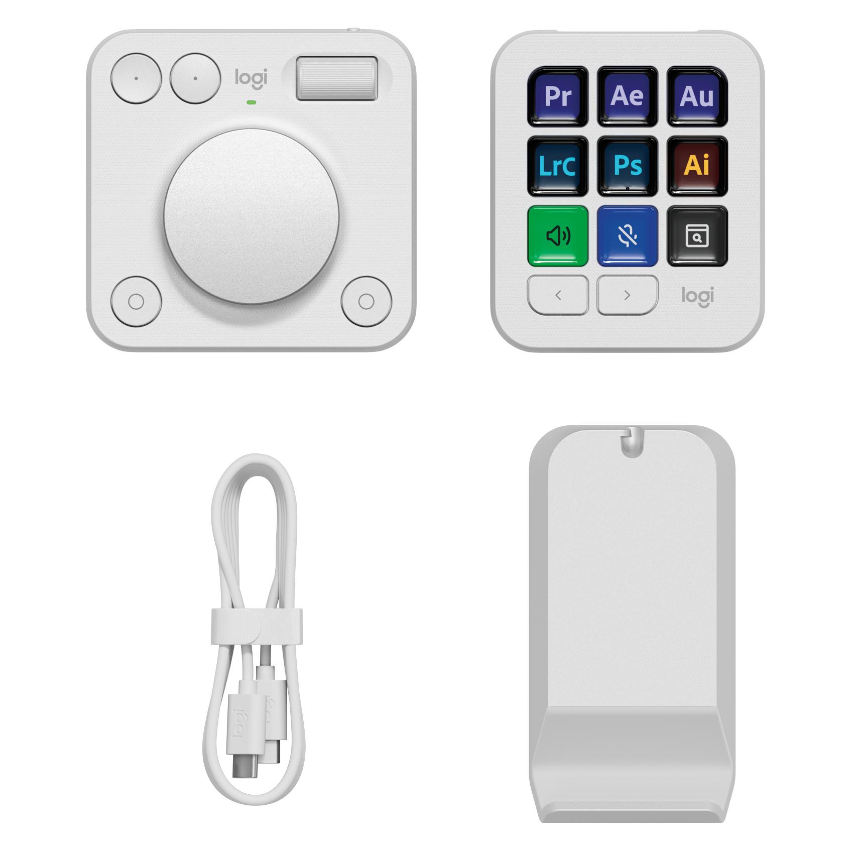 Logitech Mx Creative Console (Ohne Tastaturlayout, Kabelgebunden, Kabellos) (920-012932)