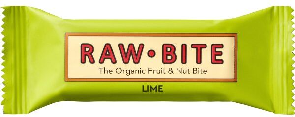 Rawbite Lime Snackbar, 50 G