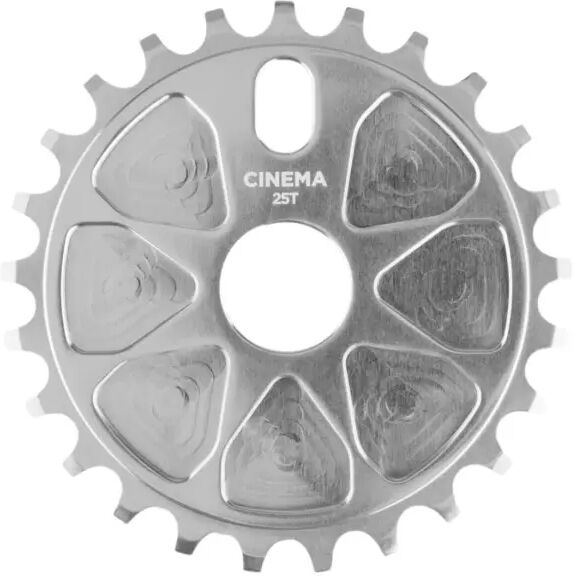 Freestyle BMX Kettenblatt Cinema Rock Sprocket (Polished - 25T)