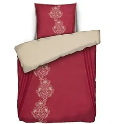 WINTERENGEL Wendebettwäsche Ornament-Ranke Mikrofaser Flanell Einzelbett, 2tlg.