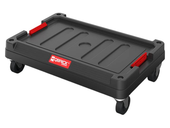Plateforme de transport Qbrick System TWO\, chariot à roulettes\, 595 x 395 x 175 mm