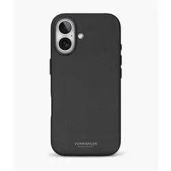 Vonmählen Back Cover Like Leather (Apple iPhone 17), Smartphone Hülle, Schwarz