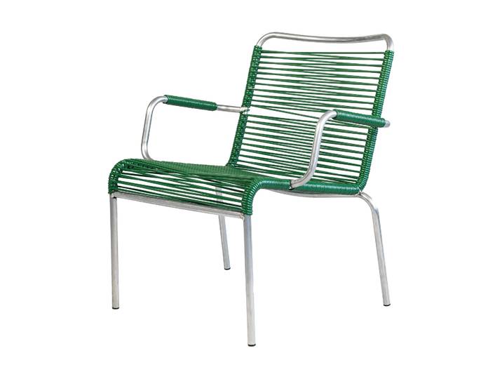 Fiam Chaise avec accoudoirs Mya Lounge Dark green